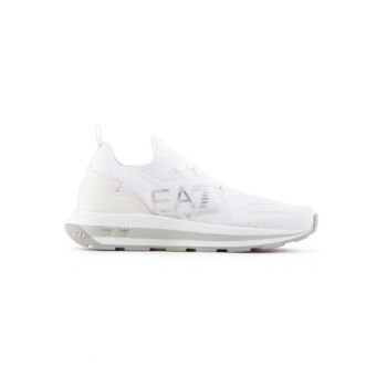 Pantofi sport  pentru Femei - Black White Altura Knit - X8X113-XK269-S308 - Alb