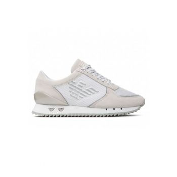 Pantofi sport  pentru Femei - black white woman - X7X005-XK210-M696 - Alb