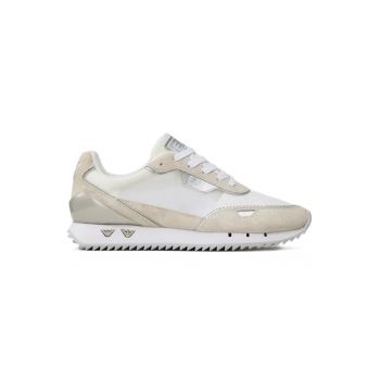 Pantofi sport  pentru Femei - Black White Woman - X7X008-XK327-M696 - Alb