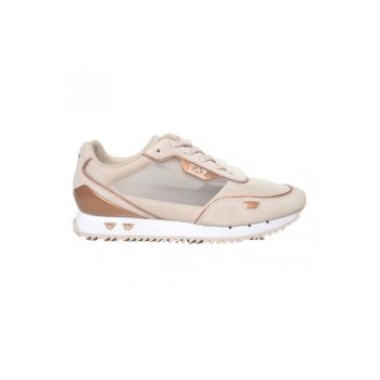 Pantofi sport  pentru Femei - Black White Woman - X7X008-XK327-S334 - Roz