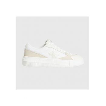 Pantofi sport  pentru Femei - chunky cupsole low mixml mtl - YW0YW01467-0F8 - Alb