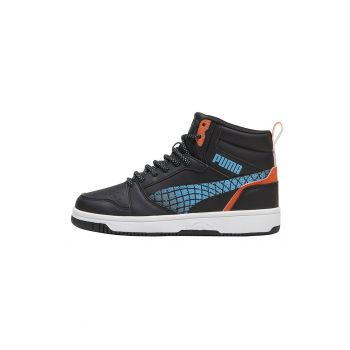 Pantofi Sport  Rebound V6 Mid JR 397945-02 - Baieti - Negru