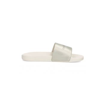 Papuci  pentru Femei - slide ny pearl - YW0YW01243-0GI - Alb
