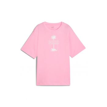 Tricou de bumbac Essential+ Palm Resort