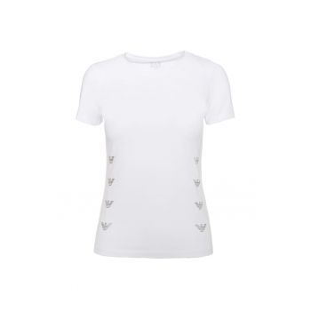 Tricou  W Tee Ss Multilogo - 3RTT08-TJDZZ-1100 - Femei - Alb