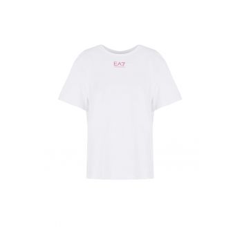Tricou  W Tee Ss Rn Logo Box Motivational Crossover - 3RTT39-TJFKZ-1100 - Femei - Alb