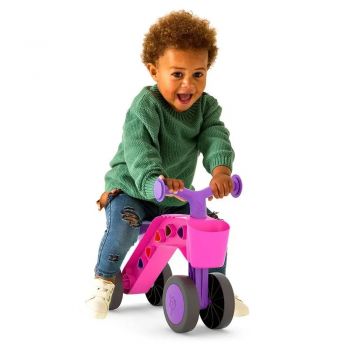 Vehicul pentru copii Chillafish ItsiBitsi Blocks Fuchsia