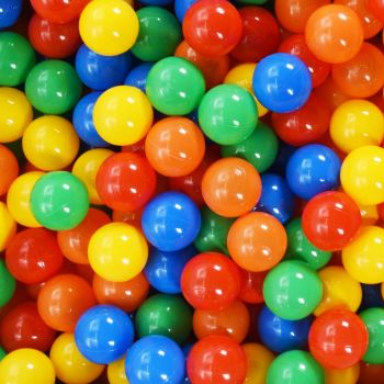 Gossi bile de joc, 250 buc., multicolor