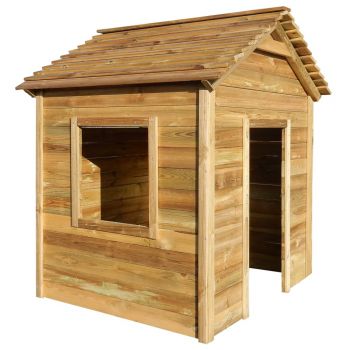 Gossi casa de joaca in aer liber, 120 x 120 x 146 cm, lemn de pin