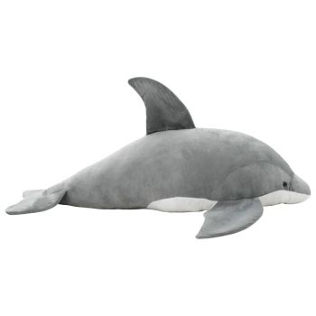 Gossi delfin de jucarie, gri, plus