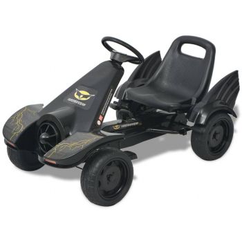Gossi masinuta kart cu sezut reglabil neagra