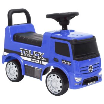 Gossi masinuta pentru primii pasi mercedes-benz, albastru