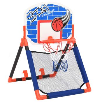 Gossi set de baschet pentru copii multifunctional, de podea si perete