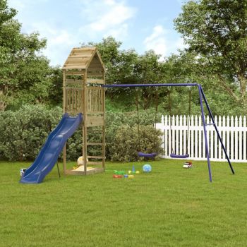 Gossi set de joaca pentru exterior, lemn de pin impregnat