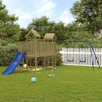Gossi set de joaca pentru exterior, lemn de pin impregnat