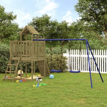 Gossi set de joaca pentru exterior, lemn de pin impregnat
