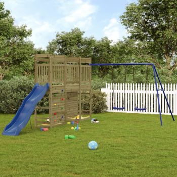 Gossi set de joaca pentru exterior, lemn de pin impregnat