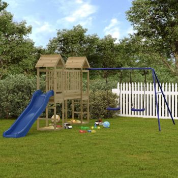 Gossi set de joaca pentru exterior, lemn de pin impregnat