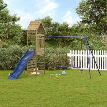 Gossi set de joaca pentru exterior, lemn de pin impregnat