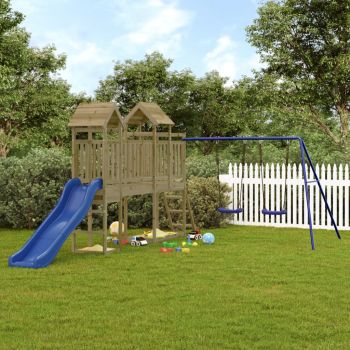 Gossi set de joaca pentru exterior, lemn de pin impregnat