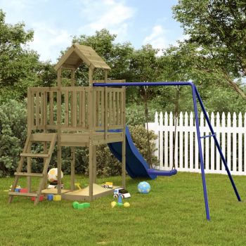 Gossi set de joaca pentru exterior, lemn de pin impregnat