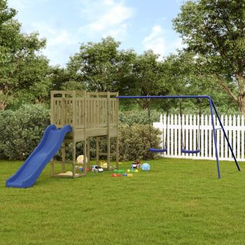 Gossi set de joaca pentru exterior, lemn de pin impregnat