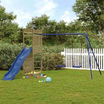 Gossi set de joaca pentru exterior, lemn de pin impregnat