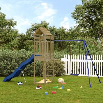 Gossi set de joaca pentru exterior, lemn de pin impregnat