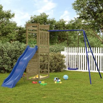 Gossi set de joaca pentru exterior, lemn de pin impregnat
