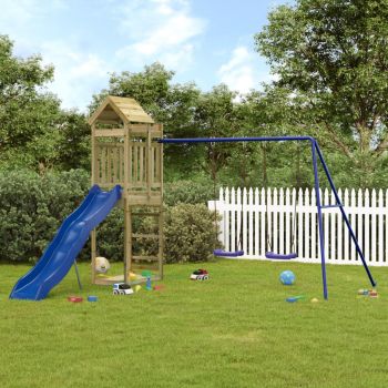 Gossi set de joaca pentru exterior, lemn de pin impregnat