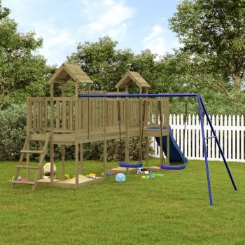 Gossi set de joaca pentru exterior, lemn de pin impregnat