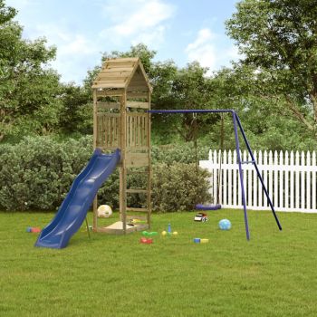 Gossi set de joaca pentru exterior, lemn de pin impregnat