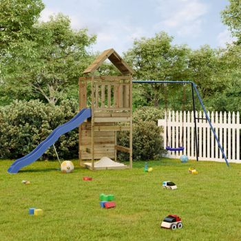Gossi set de joaca pentru exterior, lemn de pin impregnat