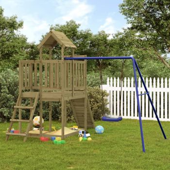 Gossi set de joaca pentru exterior, lemn de pin impregnat