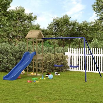 Gossi set de joaca pentru exterior, lemn de pin impregnat