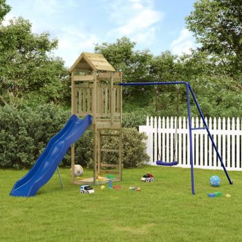 Gossi set de joaca pentru exterior, lemn de pin impregnat