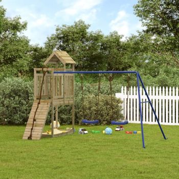Gossi set de joaca pentru exterior, lemn de pin impregnat