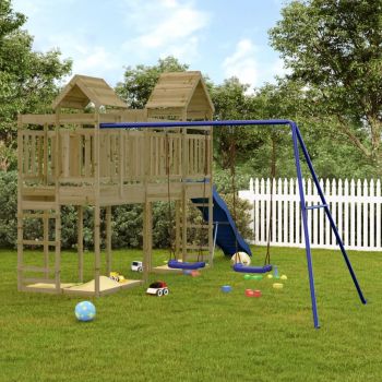 Gossi set de joaca pentru exterior, lemn de pin impregnat