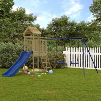 Gossi set de joaca pentru exterior, lemn de pin impregnat