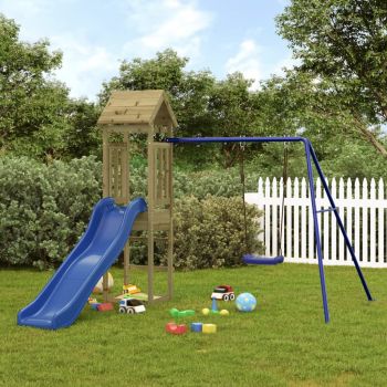 Gossi set de joaca pentru exterior, lemn de pin impregnat