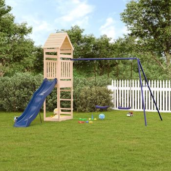 Gossi set de joaca pentru exterior, lemn masiv de pin