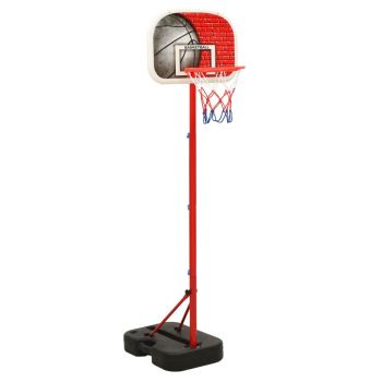 Gossi set de joc de baschet portabil, reglabil, 138,5-166 cm
