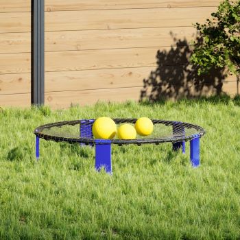 Gossi set plasa rotunda cu 3 mingi si pompa suplimentara, Ø90x20 cm