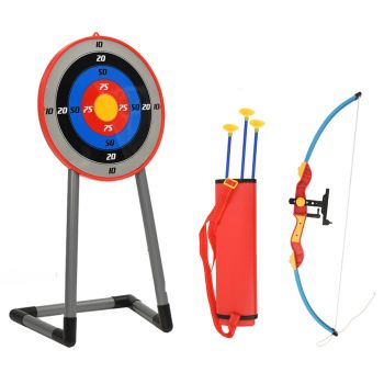 Gossi set tir cu arc si sageti cu tinta pentru copii