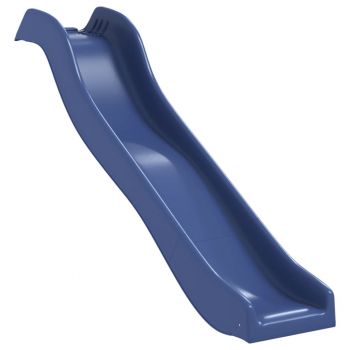 Gossi tobogan de joaca, albastru, 174x38 cm polipropilena