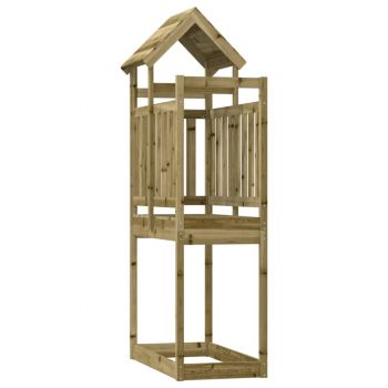 Gossi turn de joaca, 52,5x110,5x214 cm, lemn de pin impregnat