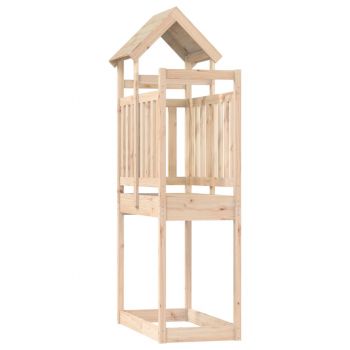 Gossi turn de joaca, 52,5x110,5x214 cm, lemn masiv de pin