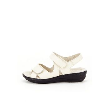 Sandale bej din piele naturala DLNY7858 M4 13092