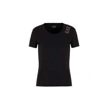 Tricou  pentru Drumetie - 8NTT50-TJFKZ-0210 - S INTL - Negru