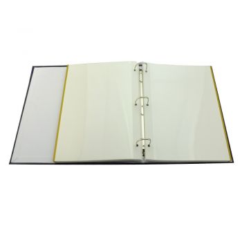 Album foto classic 23x28 cm, 50 pagini albe autoadezive, tip caiet mecanic culoare albastru